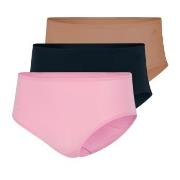 adidas Trosor 3P Sport Active Light Flex Hipsters Svart/Rosa Medium Da...