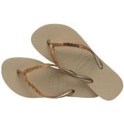 Havaianas Slim Glitter II Guld Strl 41/42 Dam