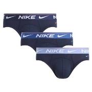 Nike Kalsonger 3P Ultra Comfort Hip Brief Blå polyester X-Large Herr