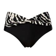 Trofe Artbrush Bikini Midi Brief Svart/Vit 40 Dam