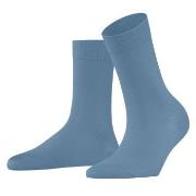 Falke Strumpor Women Cotton Touch Jeansblå Strl 39/42 Dam