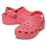 Crocs Classic Platform Clog Hallonröd US W9 (EU 39-40) Dam