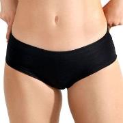 Bread and Boxers Cotton Hipsters Trosor 2P Svart ekologisk bomull X-Sm...