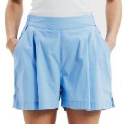 Bread and Boxers Poplin Shorts Ljusblå ekologisk bomull Medium Dam