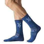 Sege Glide Light Wool Ski Socks Strumpor Marin/Blå Strl 43/45