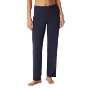Schiesser Mix and Relax Long Modal Pants Marlene Mörkblå modal 44 Dam