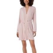 Schiesser Essentials Single Jersey Modal Bathrobe Ljusrosa modal Mediu...