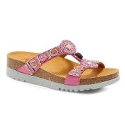 Scholl New Bogota Rosa/Vit Strl 39 Dam