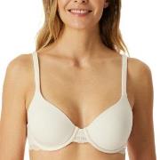 Schiesser BH Unique Cotton Wired Bra Creme bomull A 70 Dam