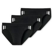 Schiesser Kalsonger 3P 95-5 Stretch Rio Slip 3XL-4XL Svart bomull 4XL ...