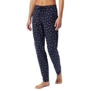 Schiesser Women Mix and Relax Cotton Pants Vit/Marin bomull 42 Dam