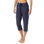 Schiesser Women Mix and Relax Pants Vit/Marin bomull 40 Dam