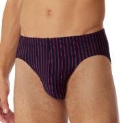 Schiesser Kalsonger Supermini Briefs Röd/Blå bomull X-Large Herr
