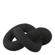 Cooee - Knot Table Skulptur 9 x 19 x 15 cm Svart