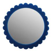 &klevering - Bloom Spegel 18 cm Blå
