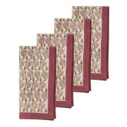 Bungalow - Lotus Servett 45x45 cm 4-pack Rubin