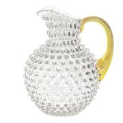 Klimchi - Hobnail karaff 2 l klar med guldhandtag