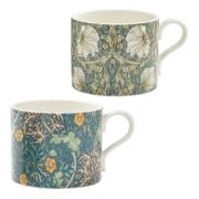 Morris & Co - Pure Morris Mugg 2-pack Seaweed & Pimpernel