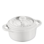 Le Creuset - Minigryta 10 cm Vit