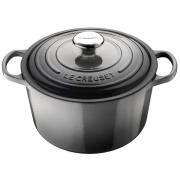 Le Creuset - Signature Gjutjärnsgryta rund 26 cm 6,3 L Flint