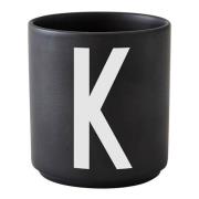 Design Letters - Mugg 25 cl K Svart