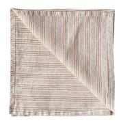 Tell Me More - Lin Servett 45x45 cm Hazelnut Stripe