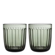 iittala - Raami Dricksglas 26 cl 2-pack Tallgrön