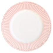 GreenGate - Everyday Alice assiett 17,5 cm pale pink