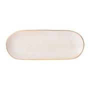 Heirol - Heirol x Nosse Serveringsfat 30x12 cm Edge Ivory Gold