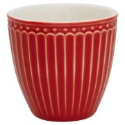 GreenGate - Alice Lattemugg Liten 13 cl Red