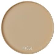 Design Letters - Favourite Tallrik Hygge 22 cm Beige