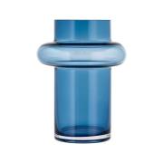 Lyngby Glas - Tube Vas 20 cm Dark Blue Glas