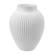 Knabstrup Keramik - Ripple Vas 20 cm Vit