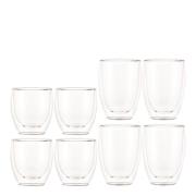 Bodum - Pavina Dubbelväggade Glas 8-pack