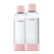 MySoda - Woody flaska 1 L 2-pack rosa