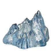 Kosta Boda - The Rock ljuslykta 9,1 cm ice blue