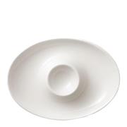 Villeroy & Boch - Royal äggkopp med fat 12,5 cm vit