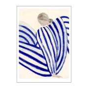 Poster & Frame - The Poster Club x Sofia Lind poster 30x40 cm blue str...