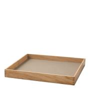 LIND DNA - Even teak bricka 29,4x29,4 cm nupo clay brown