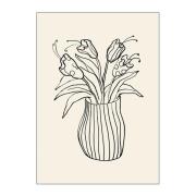 Poster & Frame - Affordable Art Prints poster 30x40 cm vase sketch