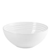 Le Creuset - Signature djup tallrik 16 cm white