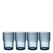 Bitz - Kusintha kaffeglas 38 cl 4-pack blå