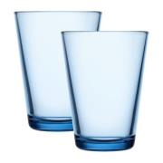 iittala - Kartio Glas 40 cl 2-pack Aqua