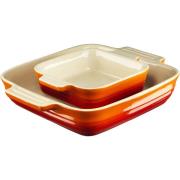 Le Creuset - Ugnsformset 23+13 cm volcanic