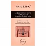 nails inc. 45 Second Rapid Dry Top Coat Powered by Retinol 14ml