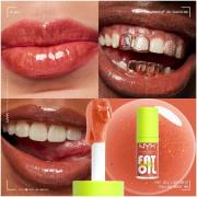 NYX Professional Makeup Fat Oil Lip Drip 12H Hydration Non-Sticky Fini...
