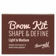 Barry M Cosmetics Brow Kit (Various Shades) - Light/Medium