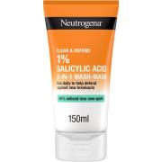 Neutrogena Clear & Defend 1 % Salicylic Acid 2-in-1 Wash-Mask - 150 ml