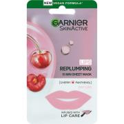 Garnier Lips Replumping 15 min Sheet Mask Cherry 5 g