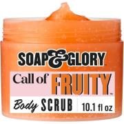 Soap & Glory Call of Fruity Body Scrub for Exfoliation and Smoother Sk...